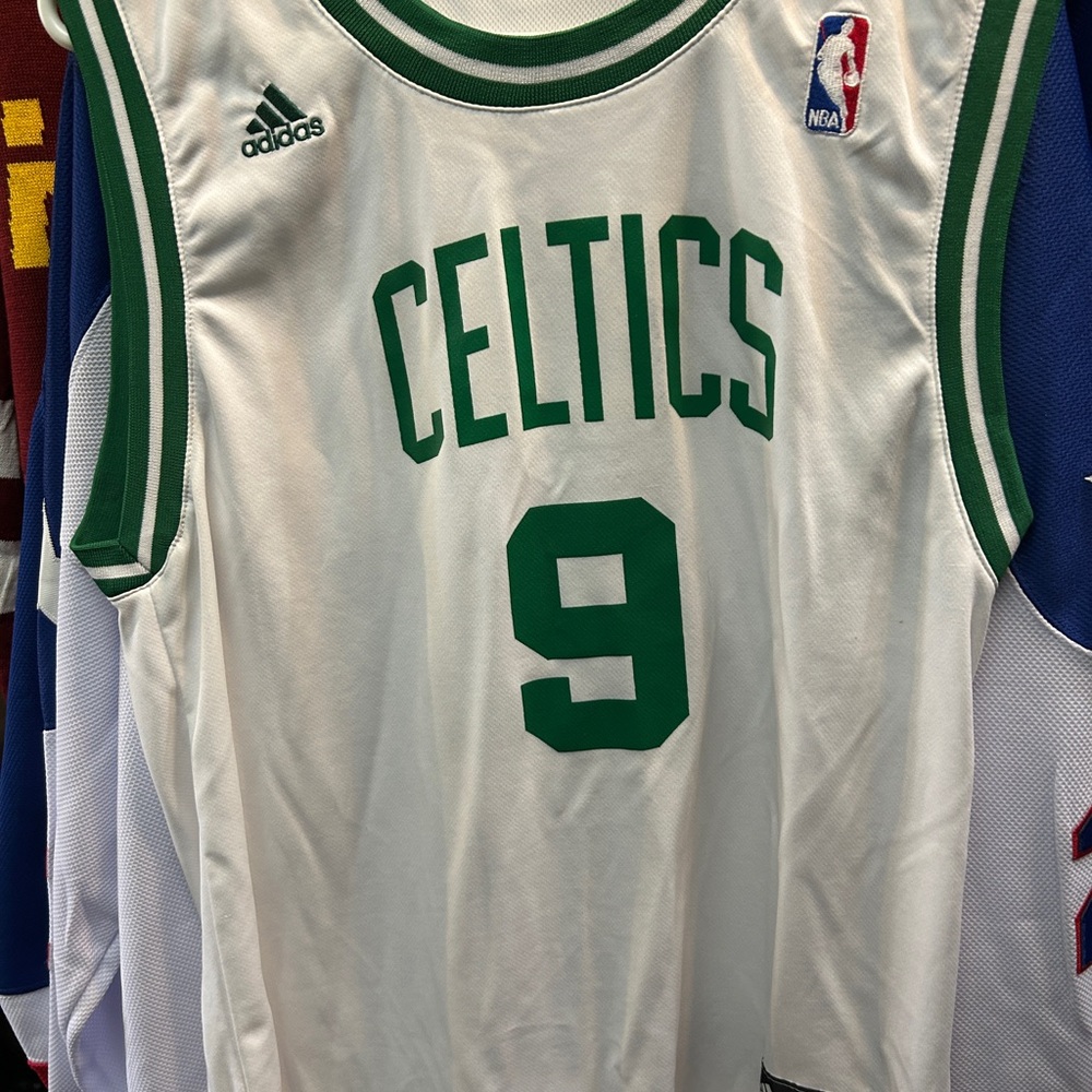 Adidas Celtics White and Green Jersey